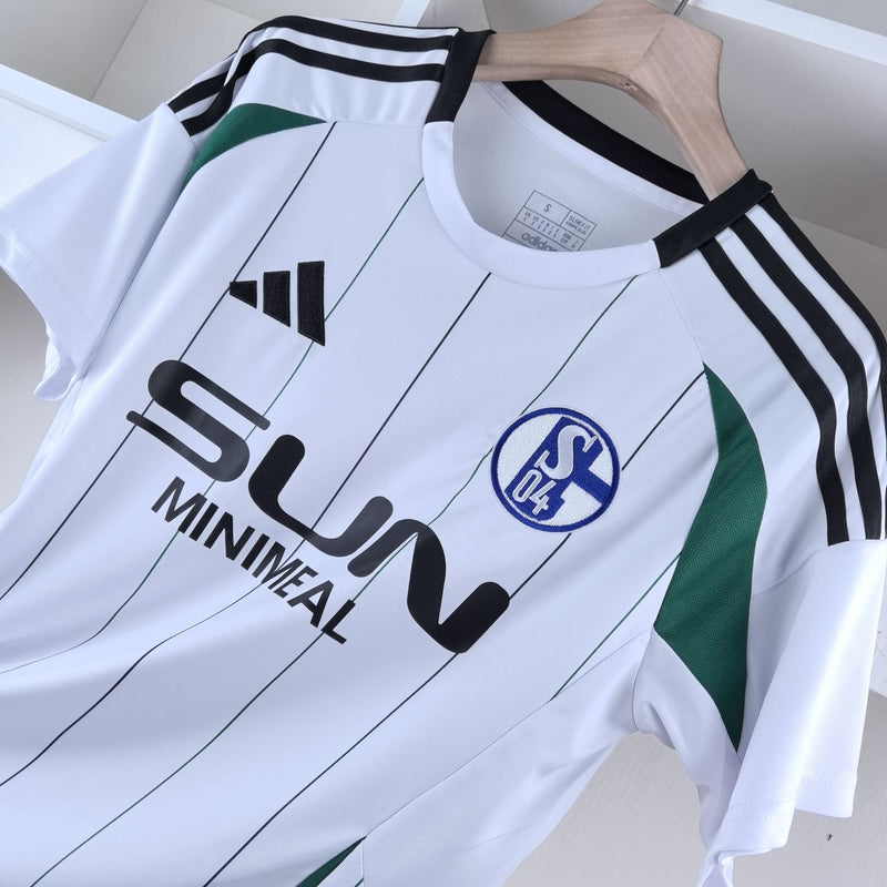 Camisa Schalke 04 Reserva 24/25 - Versão Torcedor - Lançamento