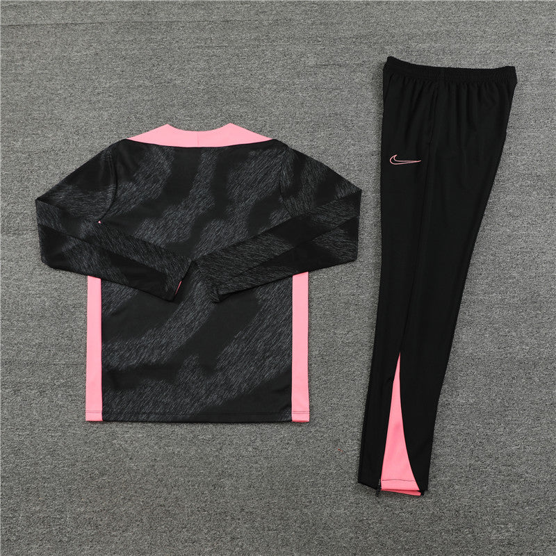 Conjunto Treino PSG 24/25 - Preto e rosa