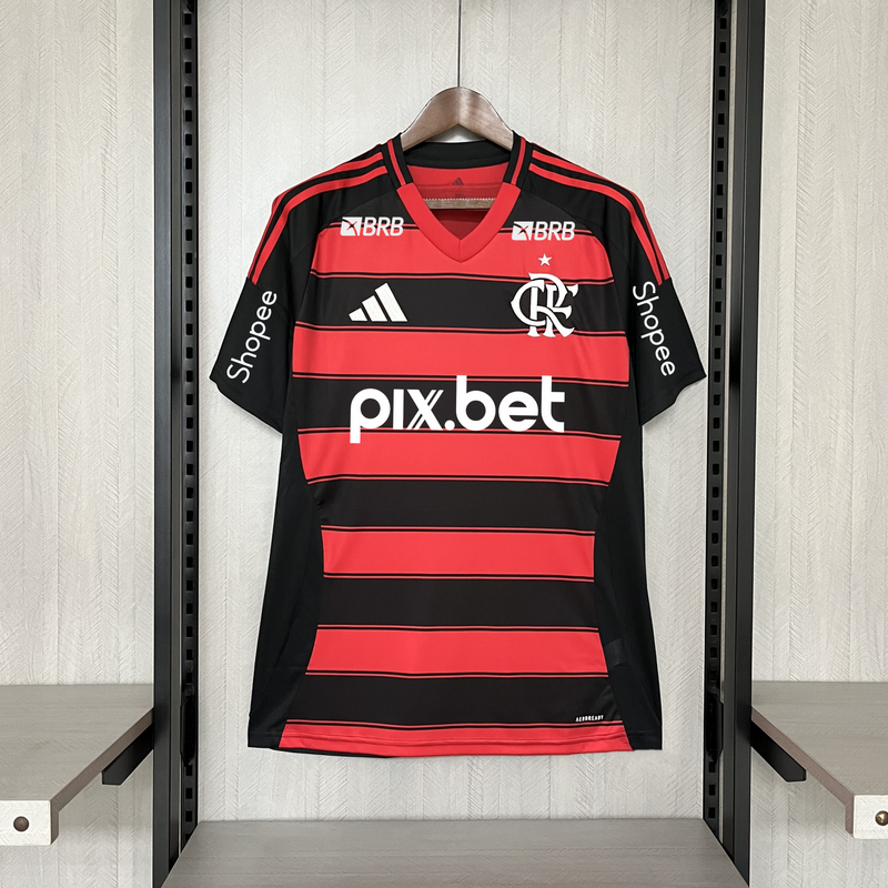 Camisa Flamengo Titular 25/26 - Torcedor Masculina - Lançamento