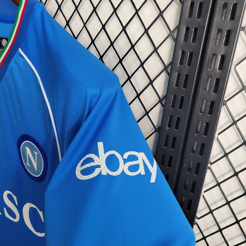 Camisa Napoli Titular 23/24 - Torcedor Masculina