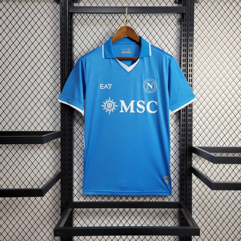 Camisa Napoli Titular 24/25 - Torcedor Masculina - Lançamento