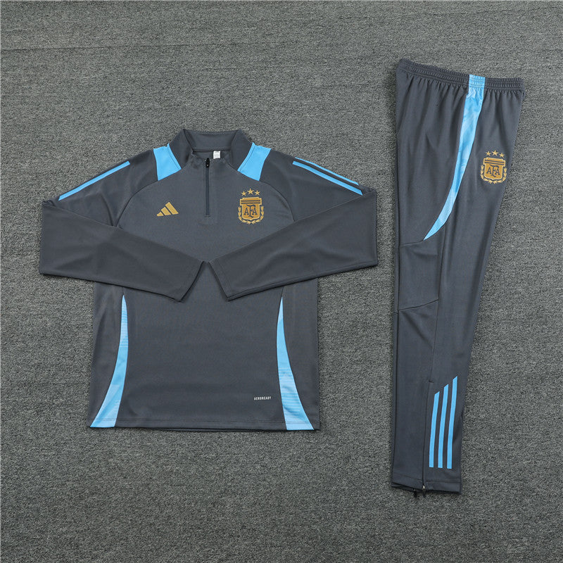 Conjunto Treino Argentina 24/25 - Cinza