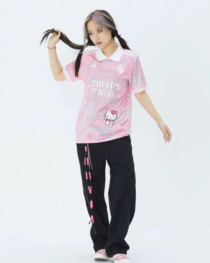 Camisa Real Madrid "Hello Kitty" - Torcedor - Lançamento
