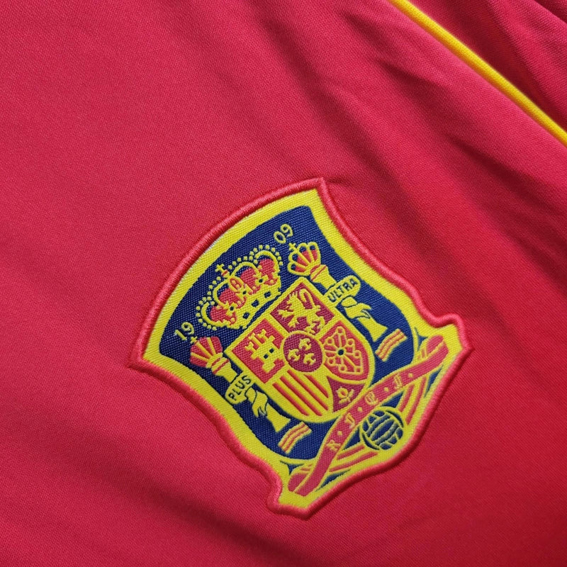 Camisa Espanha Titular 2008 - Versão Retro