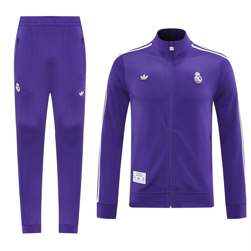 Conjunto Viagem Real Madrid 25/26 - Roxo