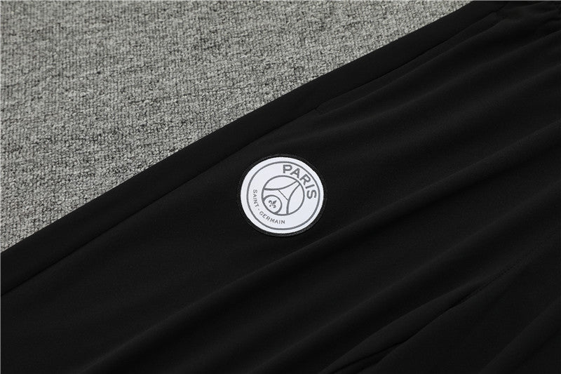 Conjunto Treino PSG 24/25 - Versão Jogador - Cinza, rosa e preto