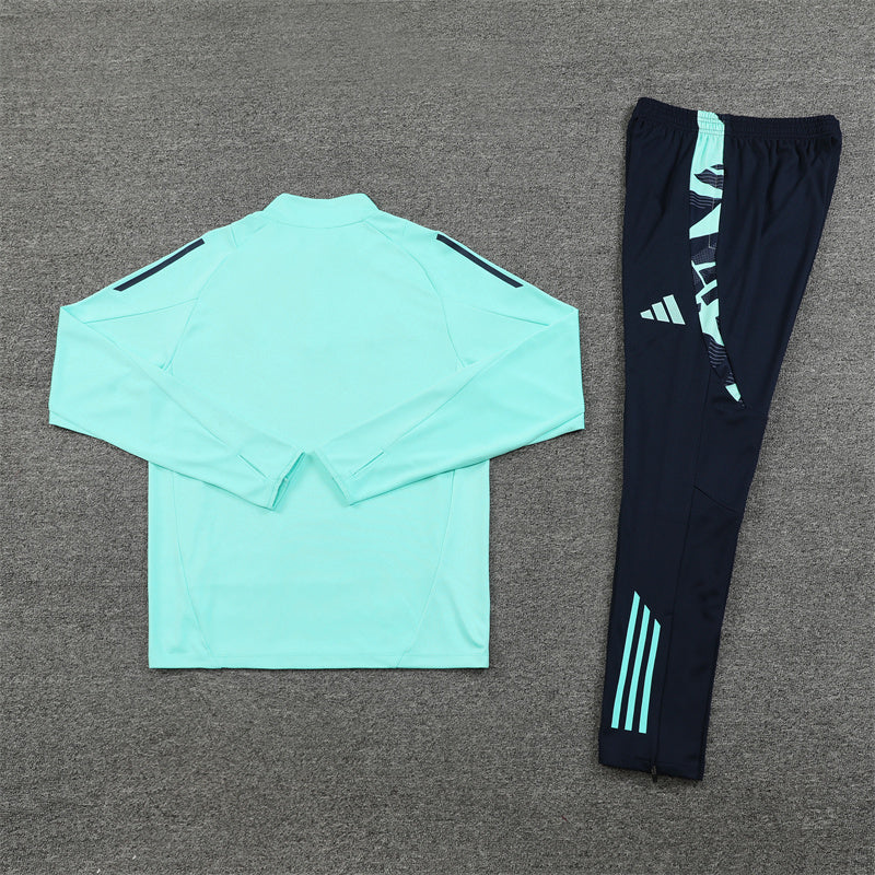 Conjunto Treino Real Madrid 24/25 - Azul claro
