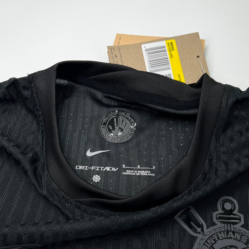 Camisa Corinthians Reserva 24/25 com Patrocínios - Nike Jogador Masculina - Lançamento