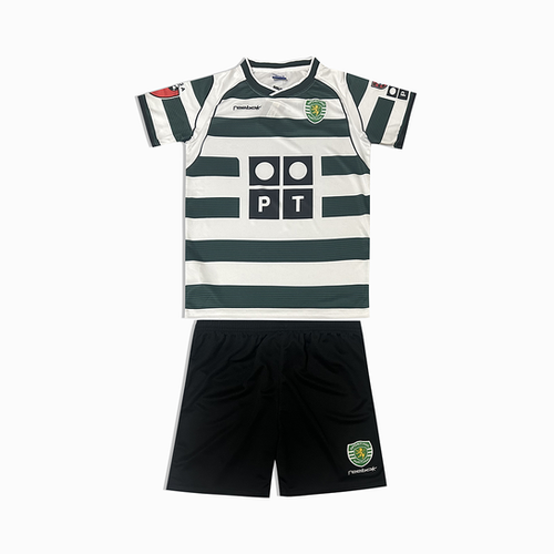Kit Infantil Retro Sporting CP 2001/03 - Cristiano Ronaldo