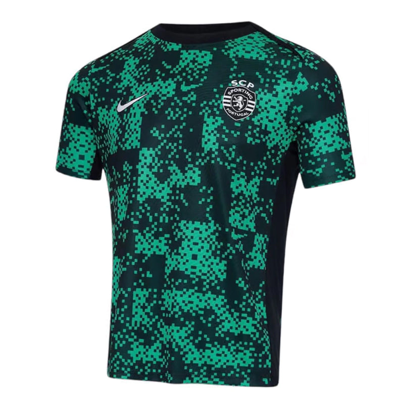 Camisa Sporting Pré-Jogo 24/25 - Versão Torcedor - Lançamento